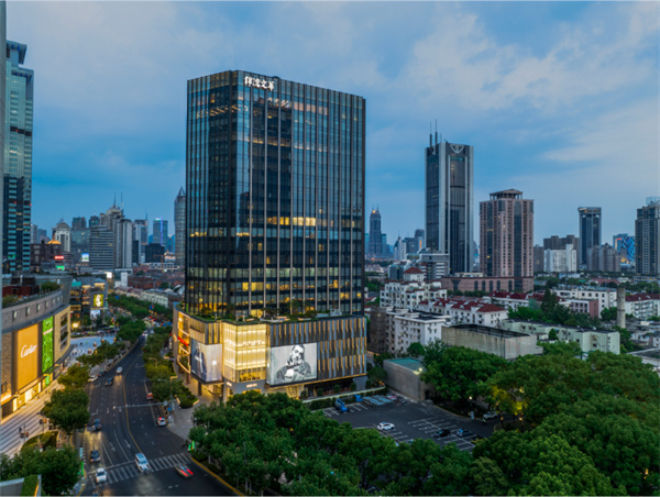 锦沧文华广场外立面全景