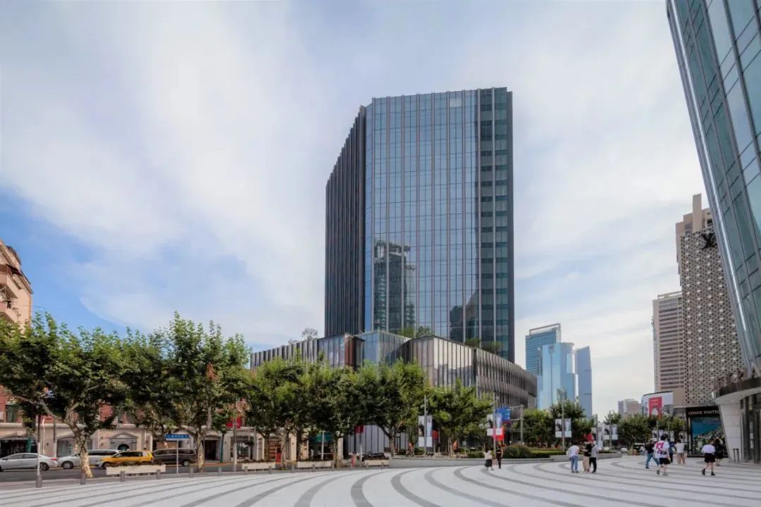 锦沧文华广场标准层电梯厅